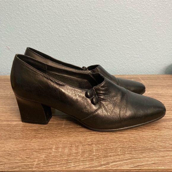 Karen Scott Black MaryJanes - Size US 8.5 - square toe - Picture 4 of 11